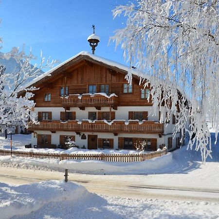Kleintoedlinggut Villa Leogang Exterior foto