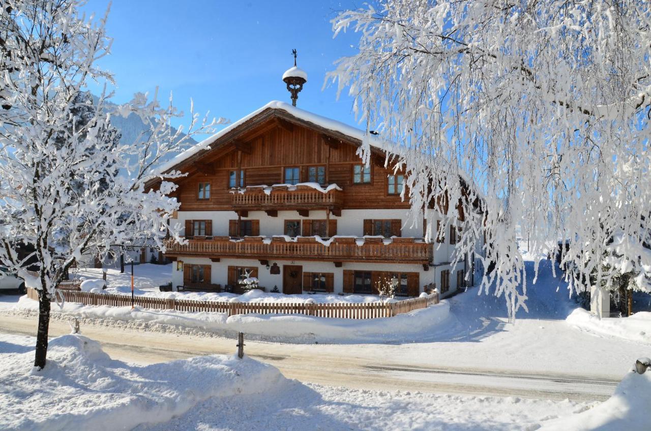 Kleintoedlinggut Villa Leogang Exterior foto